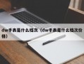 Mdw手表是什么档次（dw手表是什么档次价格）