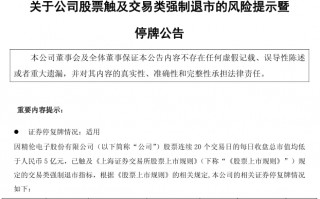 M600355，拟终止上市！