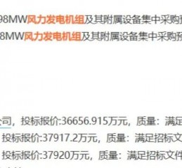 M东方风电预中标！华能240MW风电项目