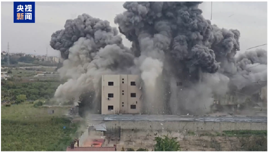M视频丨以军持续空袭黎巴嫩多地 至少10人死亡