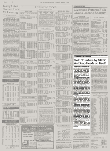 M黄金暴跌一周!“1983年大抛售”再现,中东“卖金筹资”? M黄金暴跌一周!“1983年大抛售”再现,中东“卖金筹资”?