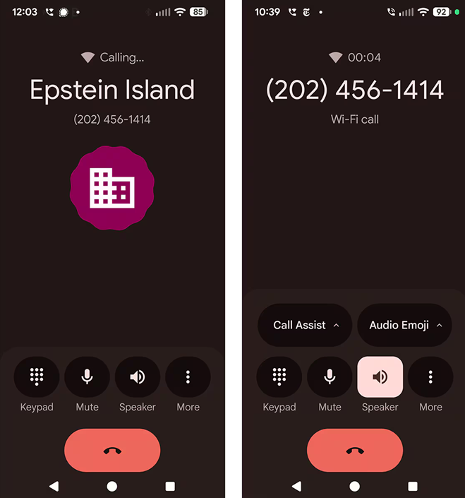 M美记者致电白宫，惊讶发现“正呼叫爱泼斯坦岛”……