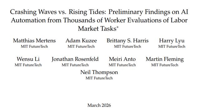 M麻省理工：到2029年，AI足以胜任大部分基于文本的任务