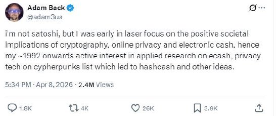 M《纽约时报》称确认中本聪身份，当事人回应：统计偏差